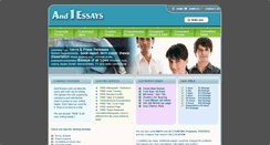 Desktop Screenshot of and1essays.com